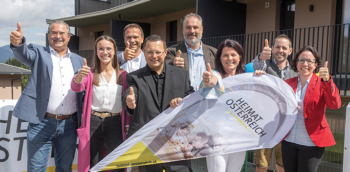 Wohnungen in Flachau übergeben